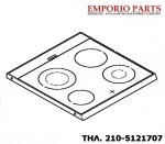 Κρύσταλλο κεραμικής εστίας κουζίνας PITSOS, 00236538